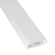 D-Line TV Cable Management Cover 60x15mm - 1m (White)
