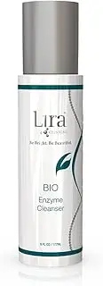 LIRA CLINICAL BIO Enzyme Cleanser with Plant Stem Cells - Delicate Face Cleanser Recommended For Sensitive and Dry Skin Types (6 Ounce / 278 Milliliter)