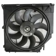 Radiator Fan Assembly For 2004-2010 BMW X3 4 Door 110.1 Wheelbase With 9 Blade (for: BMW)