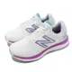 New Balance 慢跑鞋 W680 V7 D 寬楦 女鞋 白 紫 反光 緩震 路跑 運動鞋 NB 紐巴倫 W680WN7-D