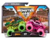 MONSTER JAM DRAGON VS FULL CHARGE 1:64 MONSTER TRUCKS SERIES 21 SPIN MASTER NEW