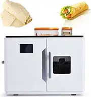 1800w Commercial Bread Making Machine, Rotimatic Roti Maker, Fully Automatic for Homeroti Maker Rotimatic Flat Bread with Intelligent Touch Screen, Make 20 Delicious Flatbreads,Tortillas