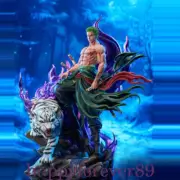 HS Studio One Piece ZORO Resin Model Pre-order Tiger Roronoa Zoro 30x24x25cm New