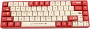 Mechanical Gaming Keyboard, 68 Keys Hot-Swap Mechanical Keyboard with Red Switch, Dynamic Backlit Wired Keyboard for USB C Devices, Mobile Phones, Computers, Tablets (Red and