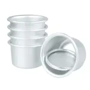 Round Cheesecake Springform Pans Mini Chiffon Cake Baking Pan Removable - 5 Pack