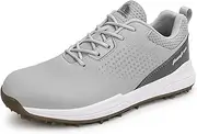 [ONAIC] Golf Shoes Men Spikeless Walking Sneakers Breathable Comfortable Walking Footwear Big Size