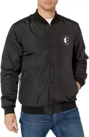 RVCA Men's SPORT BOMBER Jacket - BLK - Small - NWT