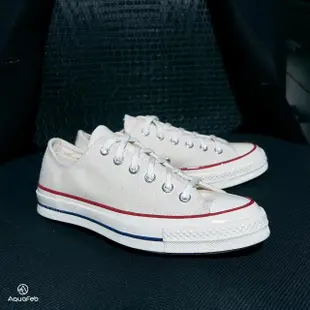 【CONVERSE】Chuck Taylor All Star ’70 男鞋 女鞋 米白色 低筒 1970 三星標 帆布鞋 162062C