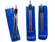 2 Set of 3 Weems & Plath dividers, total of 6, inspection indicates not used