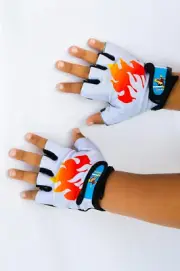 Monkey Bars Gloves with Grip Control ((For 9 10 11 Years Old Children)