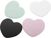 CRILSTYLEO 4pcs Heart -Shaped Handheld Mirrors Travel Mirror Compact Mirror Mini Handheld Makeup Mirror Travel Makeup Mirror Small Shaped Hand Mirror Pocket Mirror