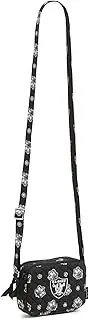 Vera Bradley Women's Cotton NFL Small Stadium Crossbody Bag Purse
