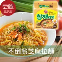 在飛比找樂天市場購物網優惠-【豆嫂】韓國泡麵 OTTOGI 不倒翁芝麻拉麵(4包入/單包