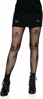 [Leg Avenue] Women's Skull Fishnet Tights