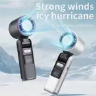 USB Rechargeable Mini Hand-Held Cooling Fan Portable Folding Desk Fan Cooler
