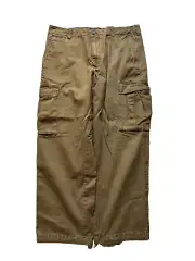 Banana Republic Army Beige Cargo Pants Mens Size 33 x 32 Military NWT