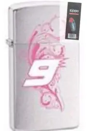 Zippo 24235 casey kahne slim nascar Lighter + FLINT PACK