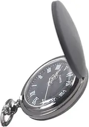 [Holibanna] Pocket Watch Womans Watch Frosted Watch Man Watches for Men Ladies Watches Lightweight Watch Hand Watch for Men Watch Cases for Men Casual Watches for Men Women Alloy Black