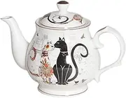 PNC Embossed Cat Couple Teapot, 370 ml
