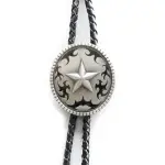 【米蘭精品】BOLO TIE波洛領帶(刺青風格五角星美式領帶男配件74GX2)