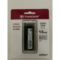 在飛比找蝦皮購物優惠-【Transcend 創見】 16GB JetRam DDR