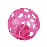 Mix Or Match 30 TPR Caged Fetch Ball Dog Toy Assorted