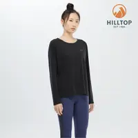 在飛比找蝦皮商城優惠-【Hilltop山頂鳥】女款吸濕快乾抗UV彈性Polygie