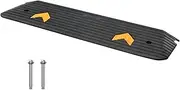 Rubber Threshold Ramp, 2.5 cm Rise, 15 Tonne Capacity, Non-Slip Surface, for Wheelchair Access