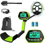 [gogonova] Metal Detector for Adults & Kids, Kids Metal Detector, Waterproof Metal Detectors with High Accuracy Lightweight 8" Search Coil, All Metal & Disc Modes for Junior & Youth Gold Detector