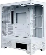 Valkyrie VK03 ATX Mid Tower Gaming PC Case LCD Display Without Fan (White)