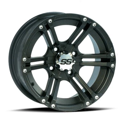 ITP SS212 Whl 14x8 5+3 4/137 12mm Matte Blk Can Am Defender HD10 DPS (2016-2018)