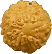 Handheld Massage Ball Creative Ball for Hand Exercise and Relaxation Durable Boxwood Craft with Fine Texture for Home Decoration and present