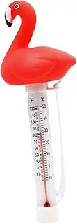 Generic Floating Pool Thermometer Flamingo Gauge Water Thermometer for Water Temperature
