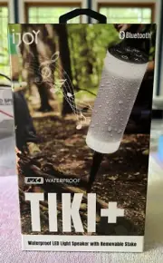 iJOY Tiki Wireless Bluetooth Speaker with LED Lights Waterproof Speaker