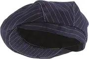 [FOMIYES] Chef Hat Unisex Stylish Cooking Hat for Kitchen Restaurants Breathable Design Comfortable Fit for Chefs Waiters Prevents Hair Contamination Dark Blue