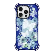 iPhone 16 Pro Bounce Case MagSafe Compatible MY BLUE BUTTERFLY GARDEN