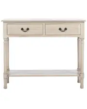 Safavieh Couture Primrose 2 Drawer Console Table NoSize Grey