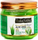 100% Pure Aloe Vera Gel with Vitamin C & E for Skin & Hair | Non-Sticky Natural