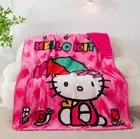 Faux Fur Throw Blanket, Hello Kitty 50" x 60"