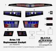 2001 A Space Odyssey - Aries 1-B Replacement Cockpit ParaGrafix - PGX247