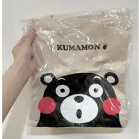 在飛比找蝦皮購物優惠-🍄咪の全新帆布包🍄日本熊本熊KUMAMON帆布包/手提包 肩