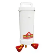 Chicken Drinker Compact Twin Lubing Cup Automatic Poultry Waterer