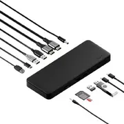 Cygnett Unite HighDock 13-in-1 USB-C Dock Station HDMI/USB/Ethernet/SD