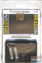 EDU672213 1:72 Eduard Brassin Ki-61-I Hien Fuel Tanks Set (TAM kit)