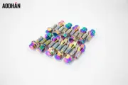 20" 12x1.25 Aodhan 28MM Lug Bolts Neo Chrome FIT FIAT 500 Lounge Pop Vintage