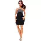Barbie Signature Looks Doll Brunette Wavy Hair Curvy Body Fully Posable Mattel