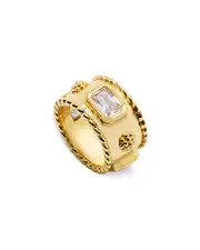 Capucine De Wulf Berry Band Ring in 18K Gold Plated