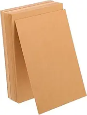 FOYTOKI 60pcs 14.8x10cm Double-Sided Blank Cards for Learning Memory Flashcards Portable Note Cards Office Blank Paper for Writing