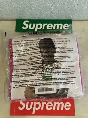 SUPREME TYLER THE CREATOR TEE MAGENTA SIZE LARGE WITH STICKERS FW24