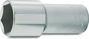 Hazet 880MGT Hexagonal Square Spark Plug Socket, 20.8 mm Size